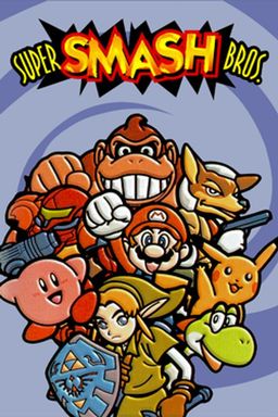 Cover art for Super Smash Bros.