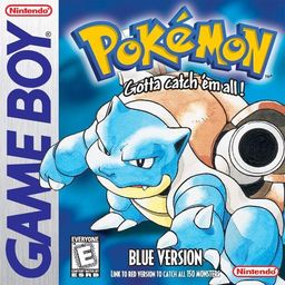 Cover art for Pokémon Blue