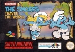 Cover art for The Smurfs Travel the World