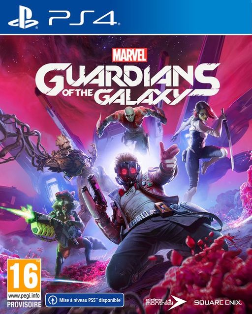 Cover art for Marvel's Guardians of the Galaxy