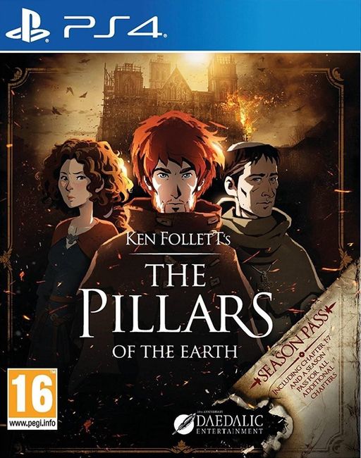 Cover art for Ken Follett's The Pillars of the Earth