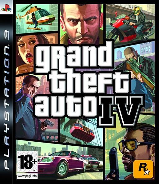 Cover art for Grand Theft Auto IV