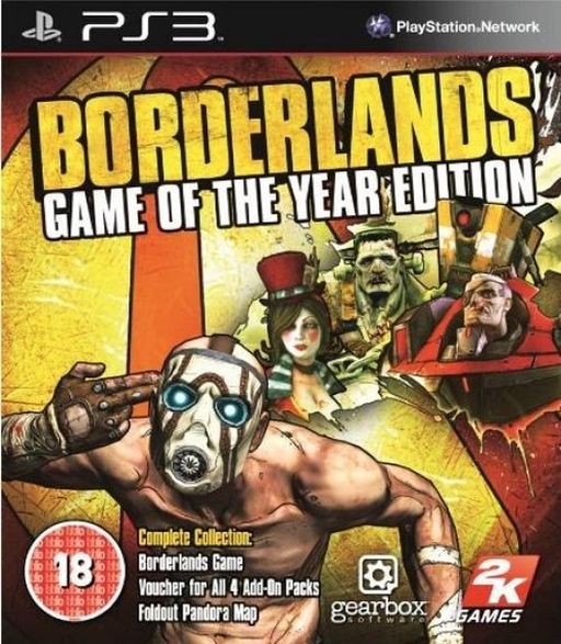 Cover art for Borderlands