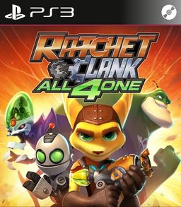 Cover art for Ratchet & Clank: All 4 One