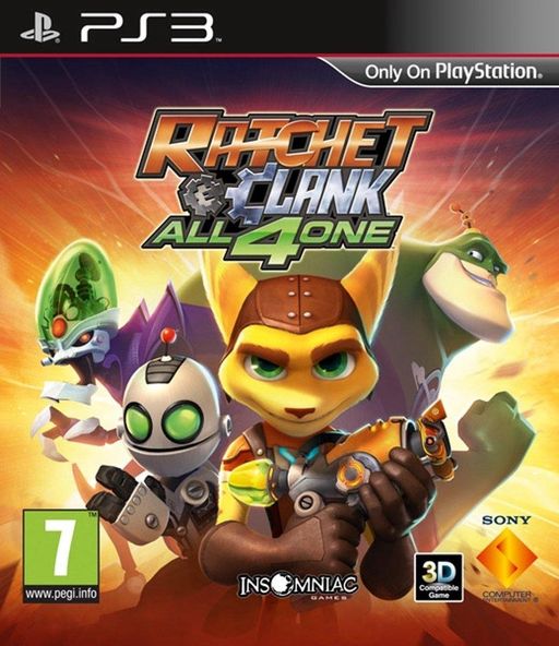 Cover art for Ratchet & Clank: All 4 One