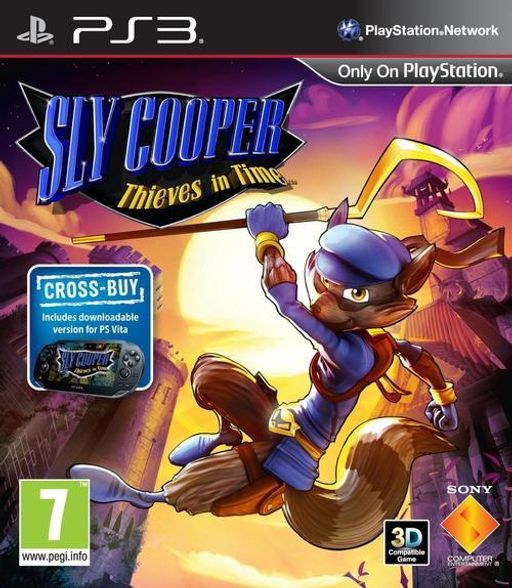 Cover art for Sly Cooper: Thieves in Time