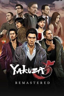 Cover art for Yakuza 5