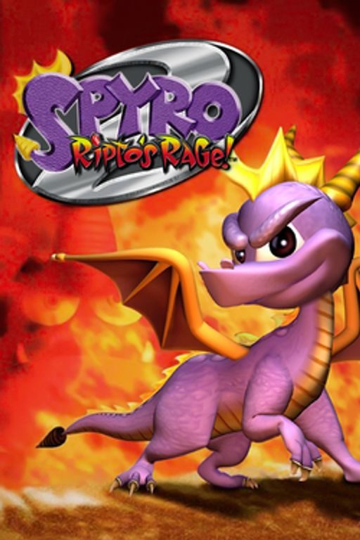 Cover art for Spyro 2: Ripto's Rage!
