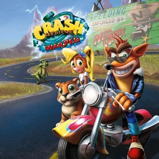 Cover art for Crash Bandicoot: Warped