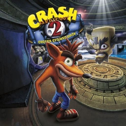 Cover art for Crash Bandicoot 2: Cortex Strikes Back