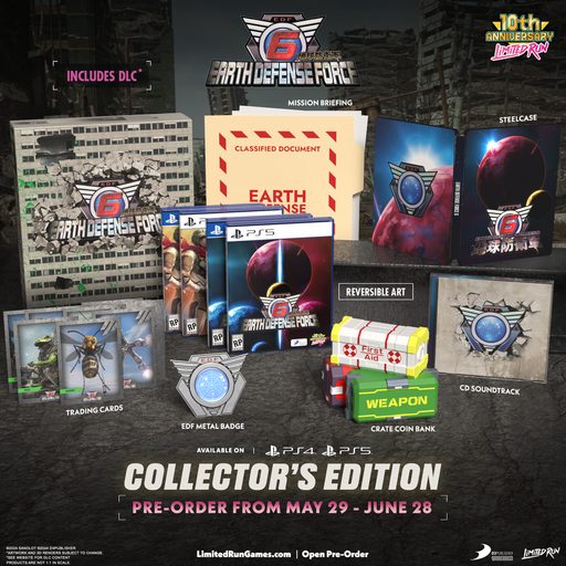 Cover art for Earth Defense Force 6