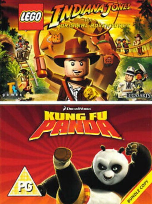 Cover art for LEGO Indiana Jones: The Original Adventures / Kung Fu Panda