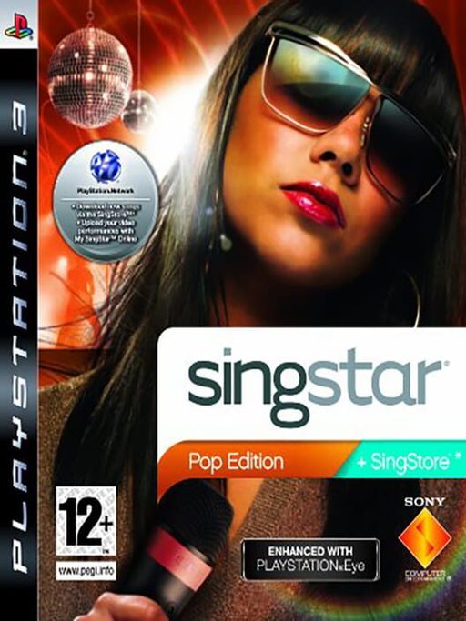 Cover art for SingStar Pop Edition