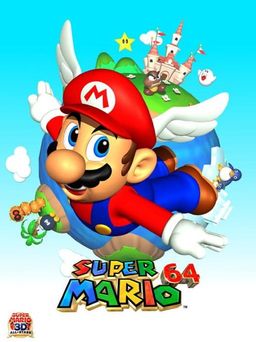 Cover art for Super Mario 64