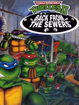 Cover art for Teenage Mutant Ninja Turtles II: Back from the Sewers