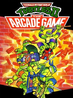 Cover art for Teenage Mutant Ninja Turtles II: The Arcade Game