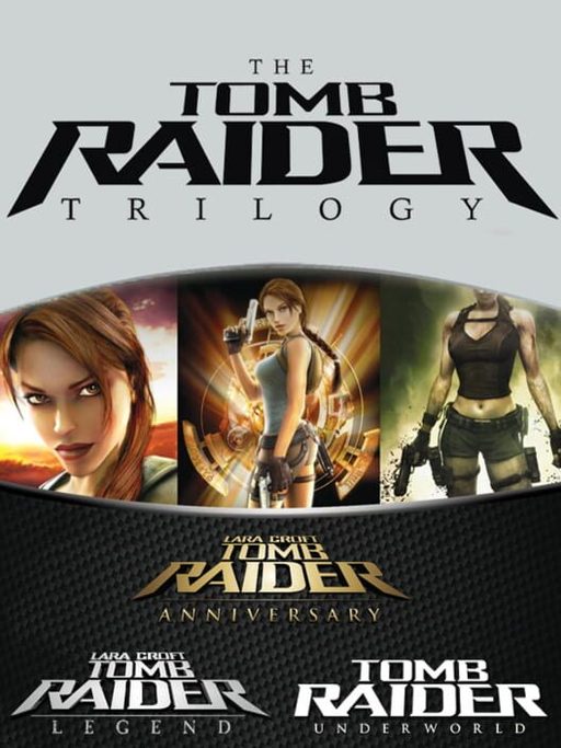 Cover art for Tomb Raider Trilogy