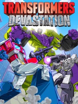Cover art for Transformers: Devastation