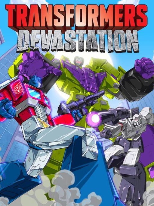 Cover art for Transformers: Devastation