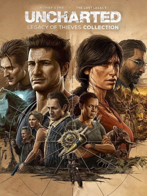 Cover art for Uncharted: Legacy of Thieves Collection