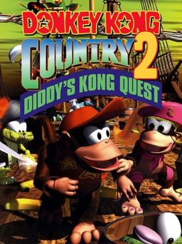 Cover art for Donkey Kong Country 2: Diddy's Kong Quest