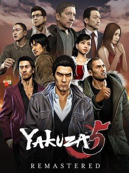 Cover art for Yakuza 5 Remastered