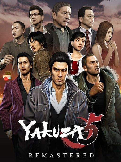 Cover art for Yakuza 5 Remastered
