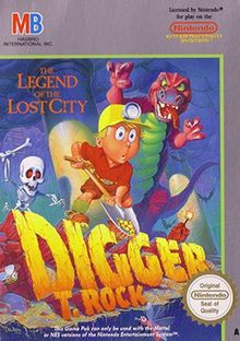 Cover art for Digger T. Rock: Legend of the Lost City