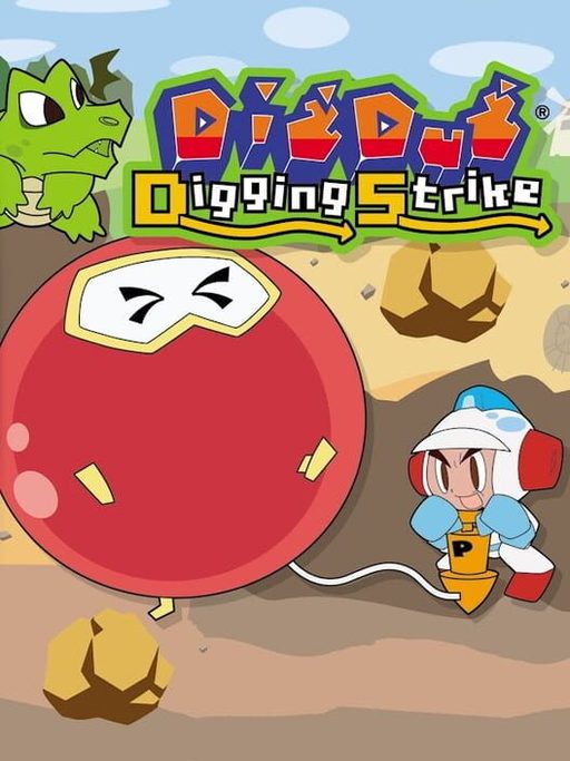 Cover art for Dig Dug: Digging Strike