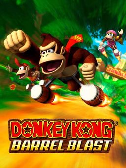 Cover art for Donkey Kong Barrel Blast