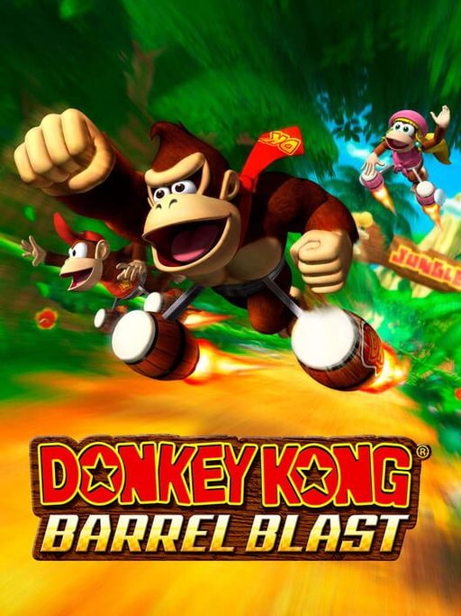 Cover art for Donkey Kong Barrel Blast