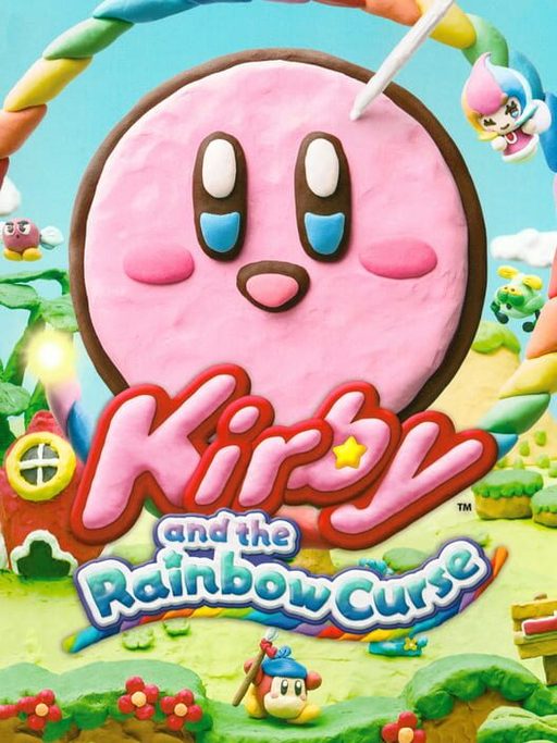 Cover art for Kirby and the Rainbow Curse