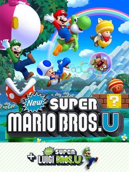 Cover art for New Super Mario Bros. U + New Super Luigi U