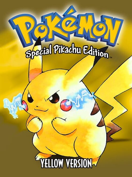 Cover art for Pokémon Yellow: Special Pikachu Edition