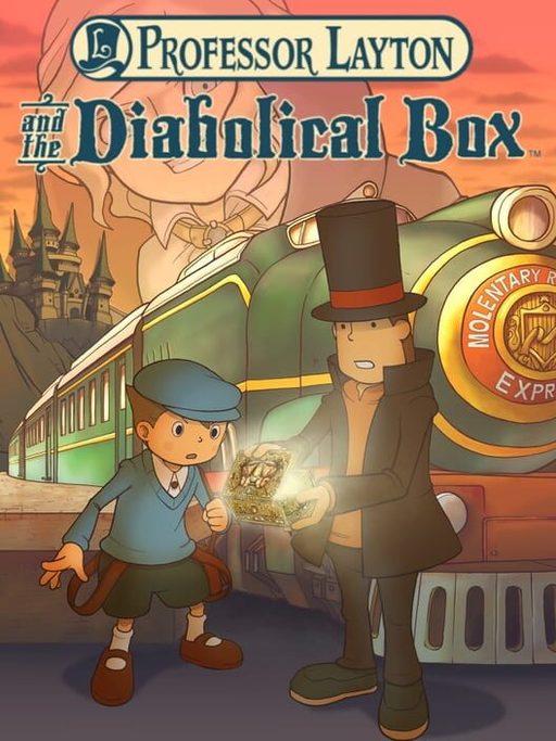 Cover art for Professor Layton and the Diabolical Box