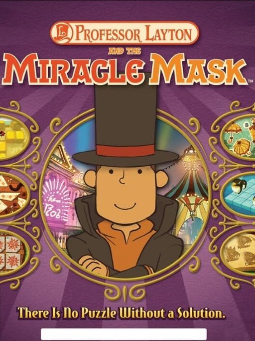 Cover art for Professor Layton and the Miracle Mask