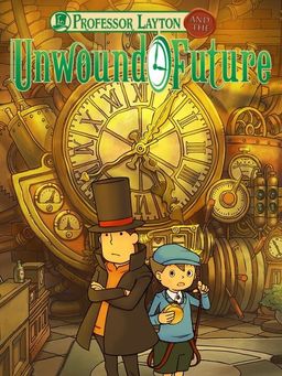 Cover art for Professor Layton and the Unwound Future