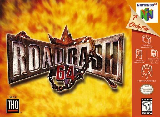 Cover art for Road Rash 64