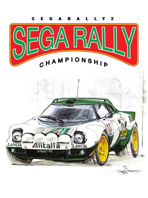 Cover art for Sega Rally 2
