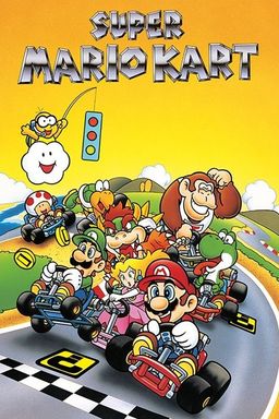 Cover art for Super Mario Kart