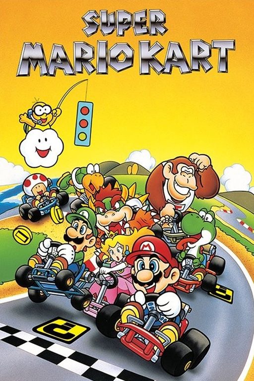 Cover art for Super Mario Kart