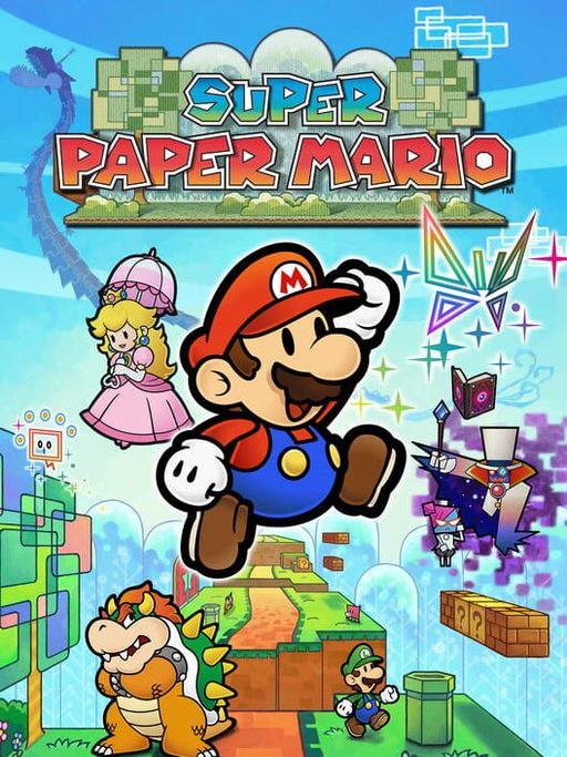 Cover art for Super Paper Mario