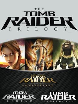 Cover art for Tomb Raider Trilogy