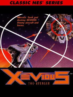 Cover art for Xevious
