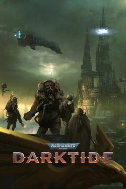 Cover art for Warhammer 40,000: Darktide