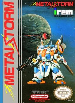 Cover art for Metal Storm