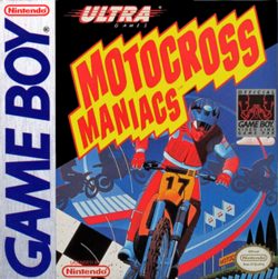 Cover art for Motocross Maniacs