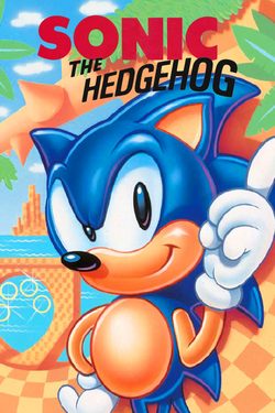 Cover art for Sonic the Hedgehog