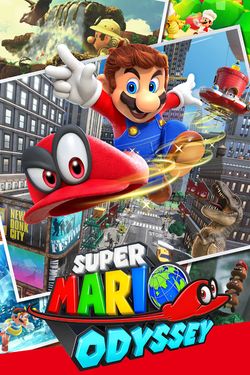 Cover art for Super Mario Odyssey