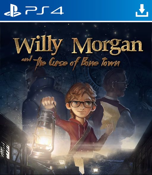 Cover art for Willy Morgan and the Curse of Bone Town